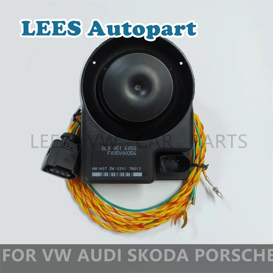 8L0951605A Alarm System Siren Audi A4 S4 B6 Car Electronic Security Alarm Speaker Horn OEM 8L0 951 605 A