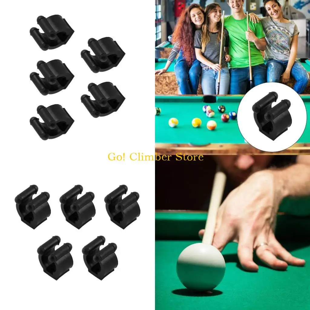 

Q84C 5pcs Портативный рыболовный стержень клип клип пластиковый клуб по позиционированию зажима держатель устойчиво