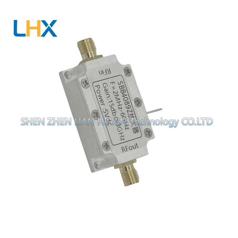 SBB4089 RF signal drive or receive front end high flatness 2M-6GHz gain 15DB