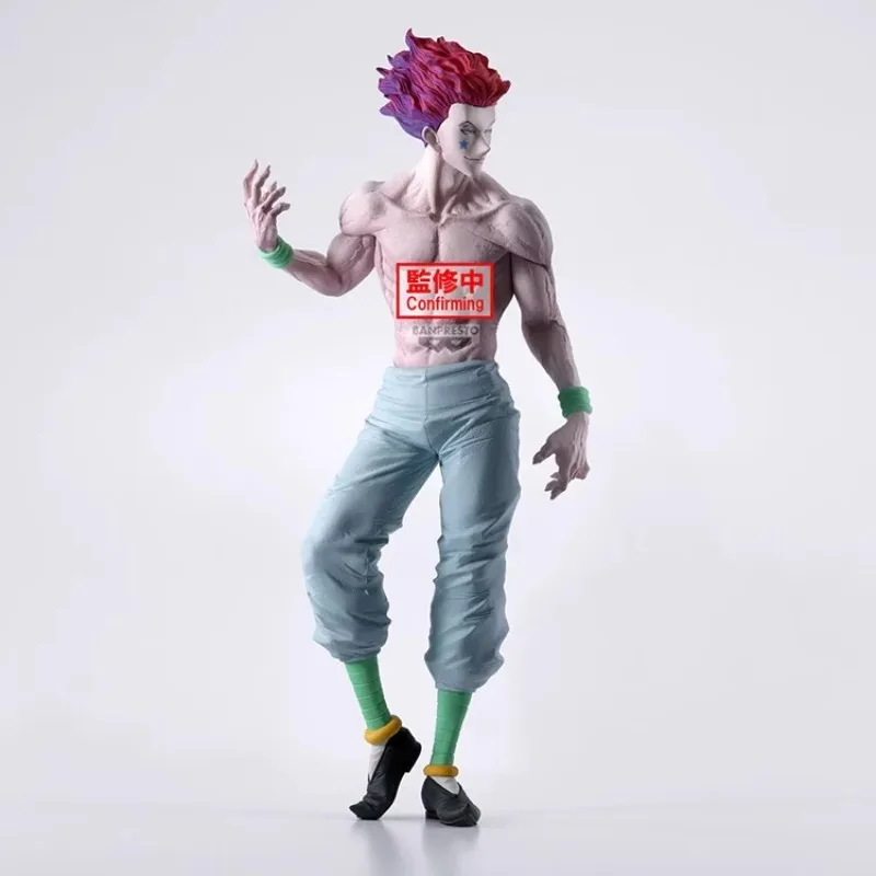 In Stock BANDAI Original BANPRESTO Grandista HUNTER×HUNTER Hisoka Anime Figure Model Toy Collectible Ornaments Gift Children