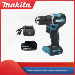 Makita Rechargeable Brushless Screwdriver, Impact Electric Power Drill, Cordless Tool, Li-Ion, LXT Driver, DHP487, DDF487, 10mm, 18V