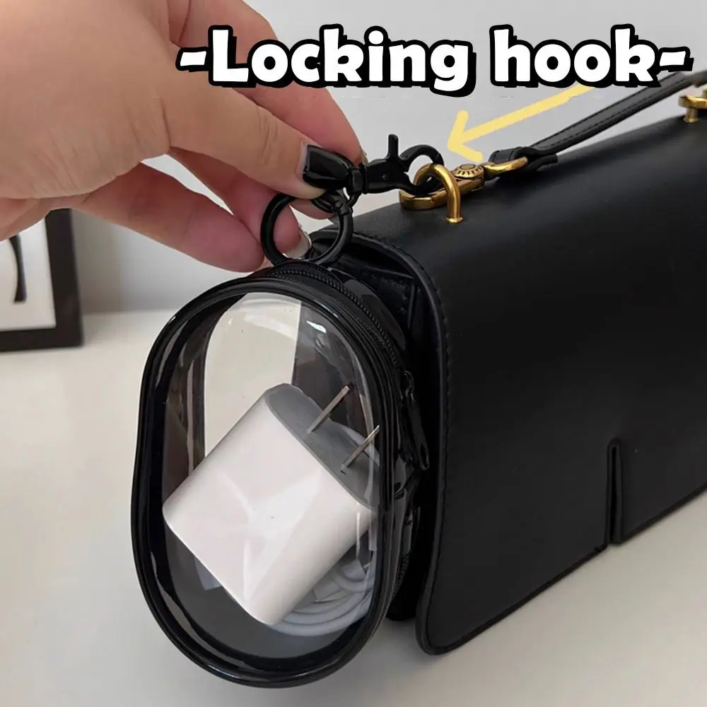 1Pcs Protective Cover Data Cable Storage Box Headset Data Cable Portable Storage Bag Multifunctional Outdoor Travel