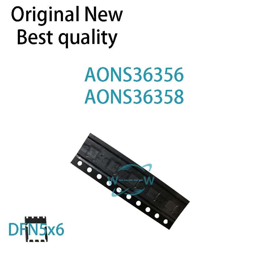 (5 PCS)NEW AONS36356 AONS36358 AONS36344 AONS36306 AONS36308 AONS36346 36344 36356 36358 36306 36308 36346 DFN5x6 MOSFET IC Chip