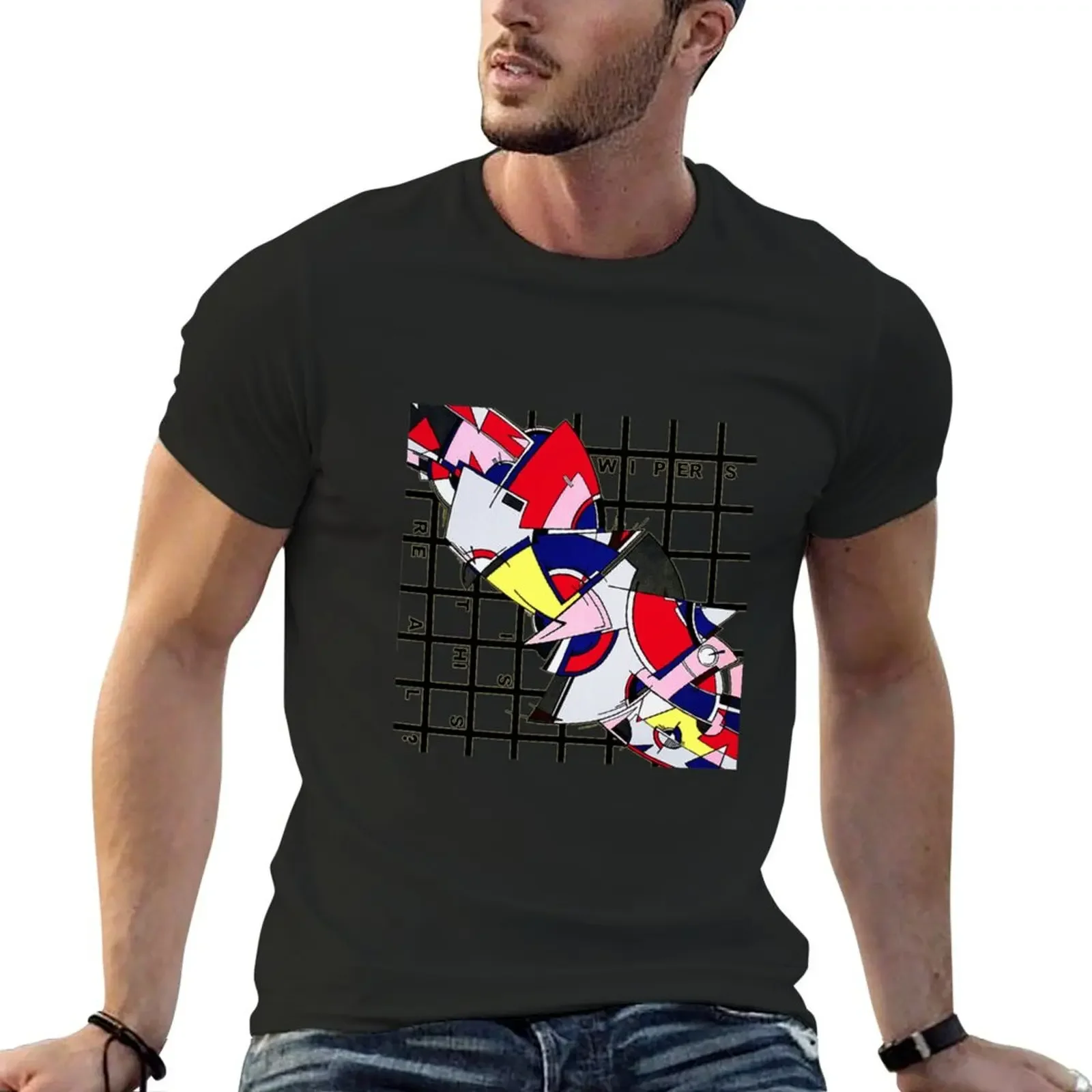 

Wipers Is This Real Album T-Shirt shirts graphic tee oversizeds vintage t shirts mens clothing