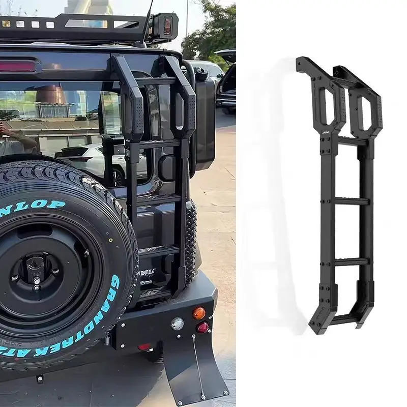 

Aluminum Roof Rack & Tailgate Ladder for Jimny JB64 JB74 3Door 5Door 2019-2025 Mod