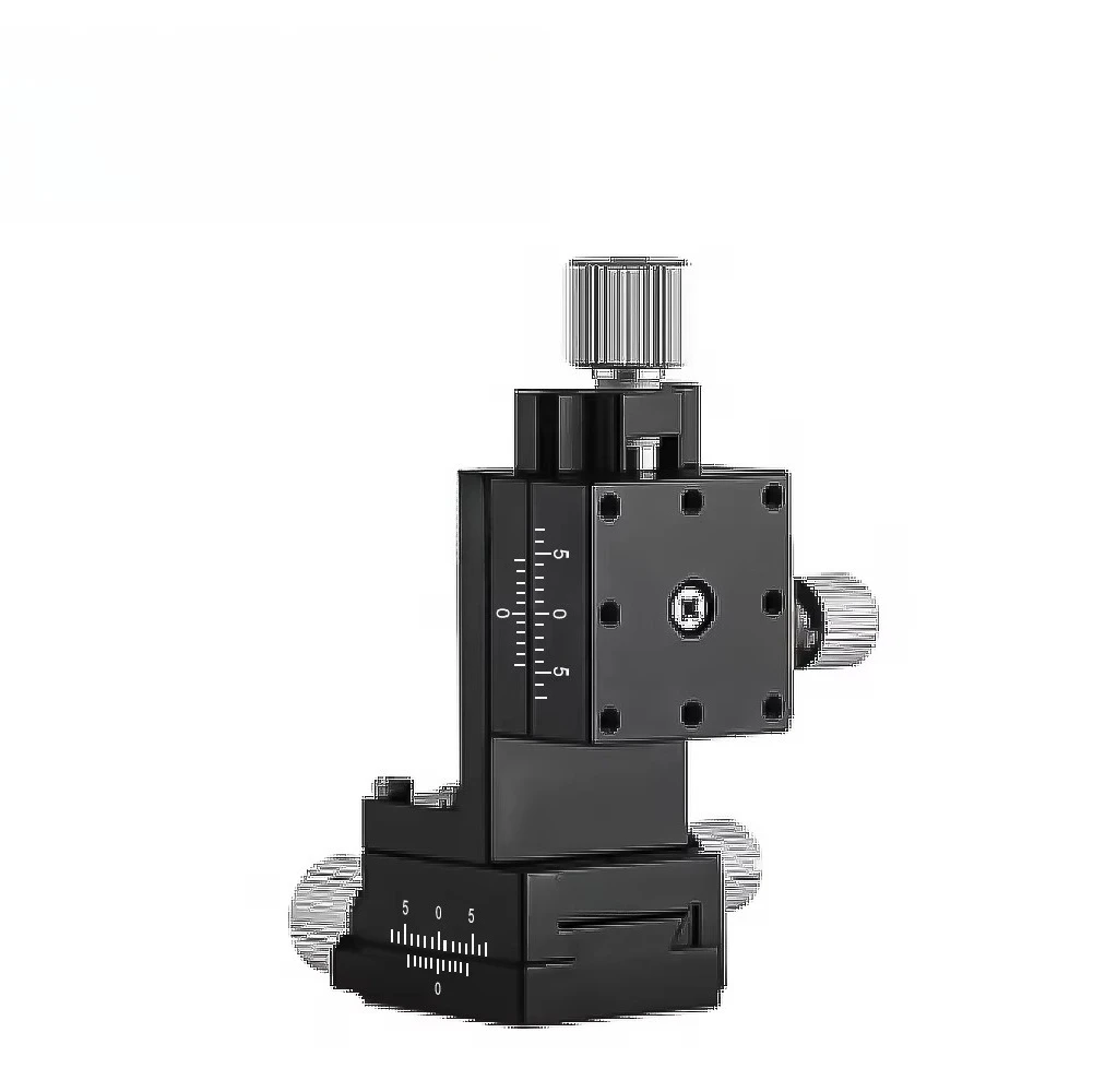 WEXZ25 Manual Positioning Stage 25*25mm Dovetail XZ-axis Two-Axis Long Stroke Sliding Aluminum Alloy Optics High 1 Year