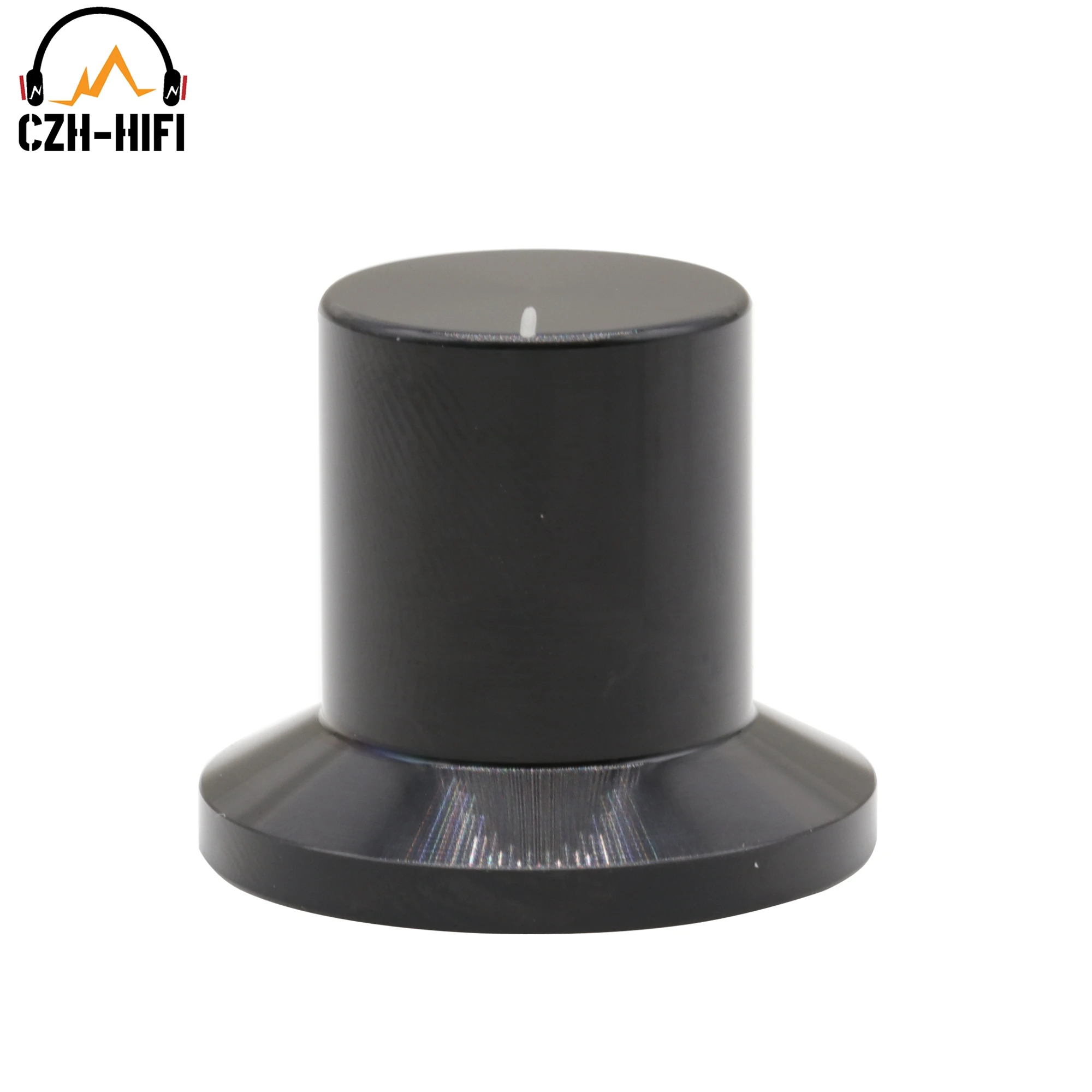 1pc 30x26mm 38x26mm CNC Machined Solid Aluminum Potentiometer Knob for Audio Amplifier Radio CD Player DAC Volume Control