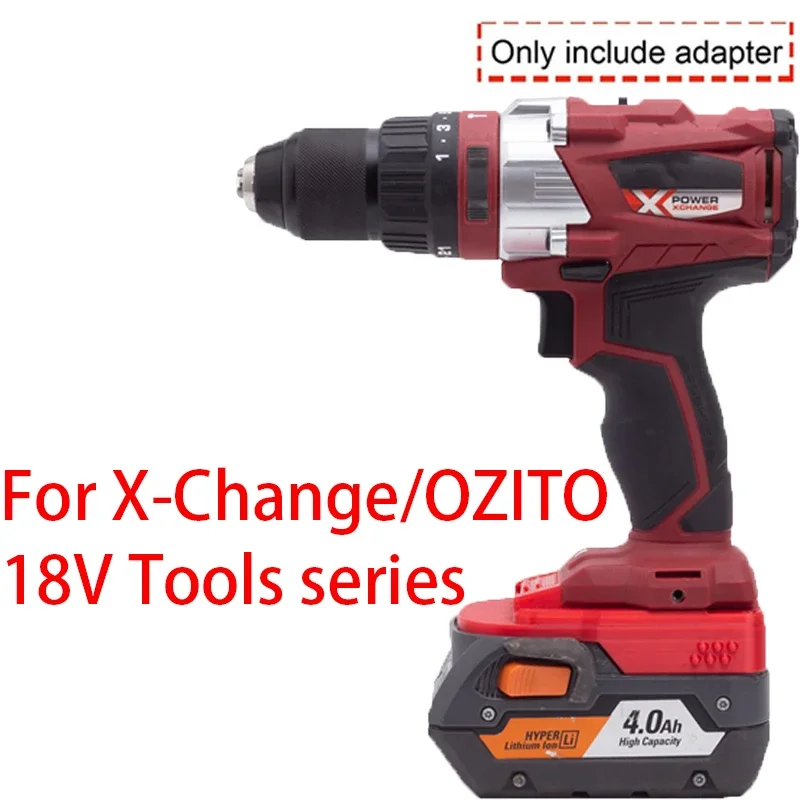 Adapter/Konverter für Einhell/X-Change/Ozito 18V Li-Ionen-Werkzeuge auf AEG RIDGID 18V Li-Ionen-Akku-Adapter