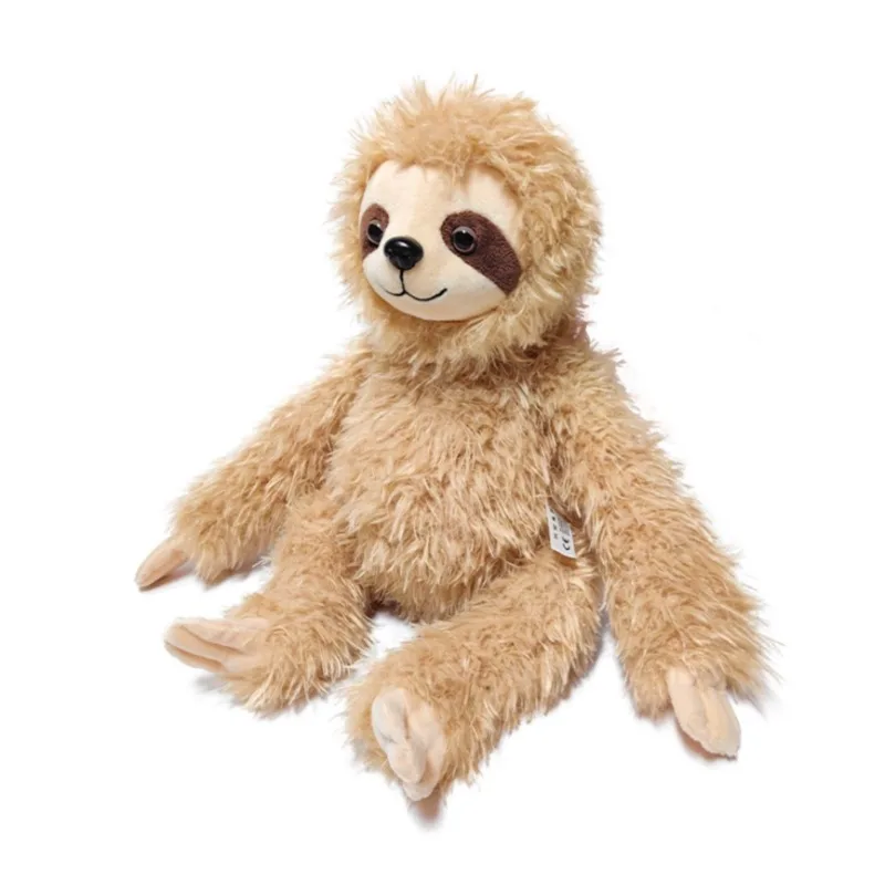 28cm Lovely Sloth Soft Animal Stuffed Plush Dolls For Baby Kids Birthday Xmas Gift Hugging Companion Toy Room Decor