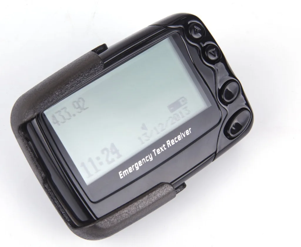 Wireless Alpha-numeric Pager Multi-function Emergency Text Receiver Beeper Pocsag Program Pagers Beepers