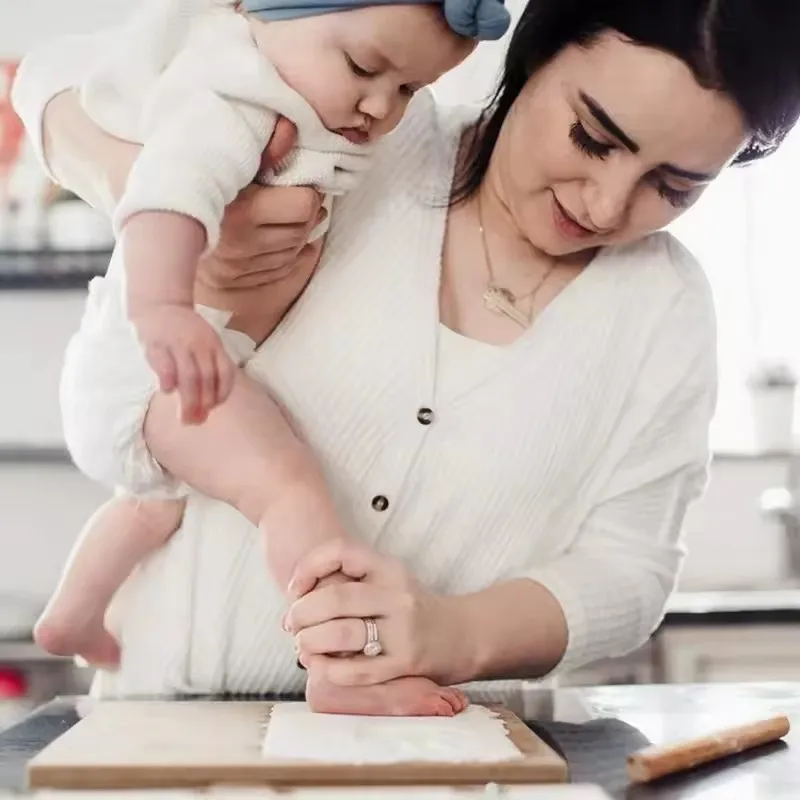 Baby Hands and Footprints Clay Photo Frame Create Lasting Memories with This Baby Hand and Footprints Kit gifts for boys girls