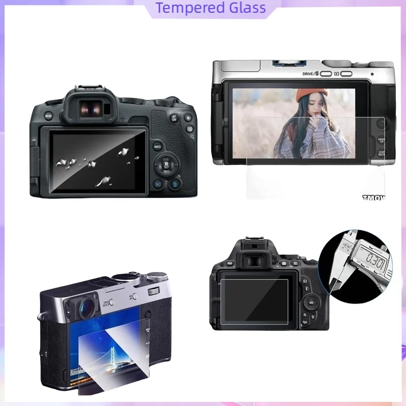

For Nikon D7100 7200 D5000 D750 D760 D5 D600 D610 D800 D800E LCD Screen Protector Tempered Glass Film 9H Shield