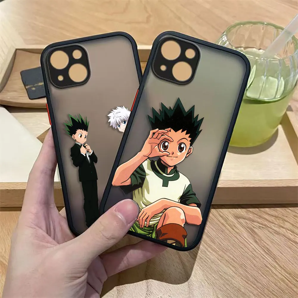 

Anime Hunter X Hunter Matte Phone Case For VIVO S1 T1 V15 V17 V19 V20 V21 V21E V23 V25 V29 S15 V23E S12 V50 LITE GT TPU Case