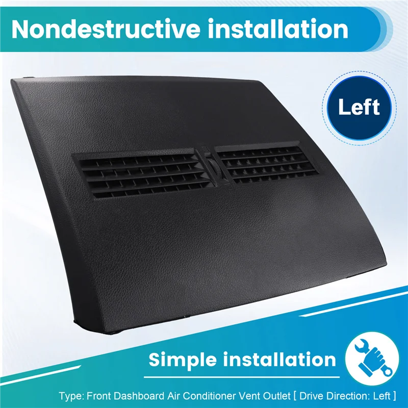 

A33K-Car Instrument Panel For Nissan Tiida C11 2005-2011 Front Dashboard Middle Air Conditioner Vent Outlet Grille