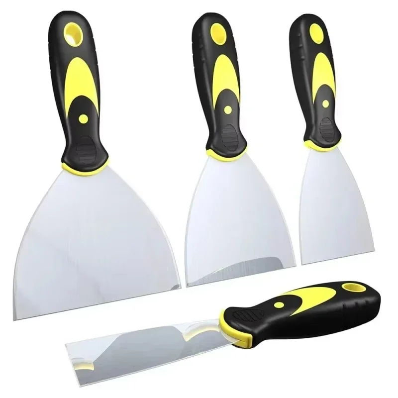 2/3/4/5 Inch Stainless Steel Putty Knife Scraper Shovel Paint Tools Construction Tools Household Industrial Blade Cleaning 2026