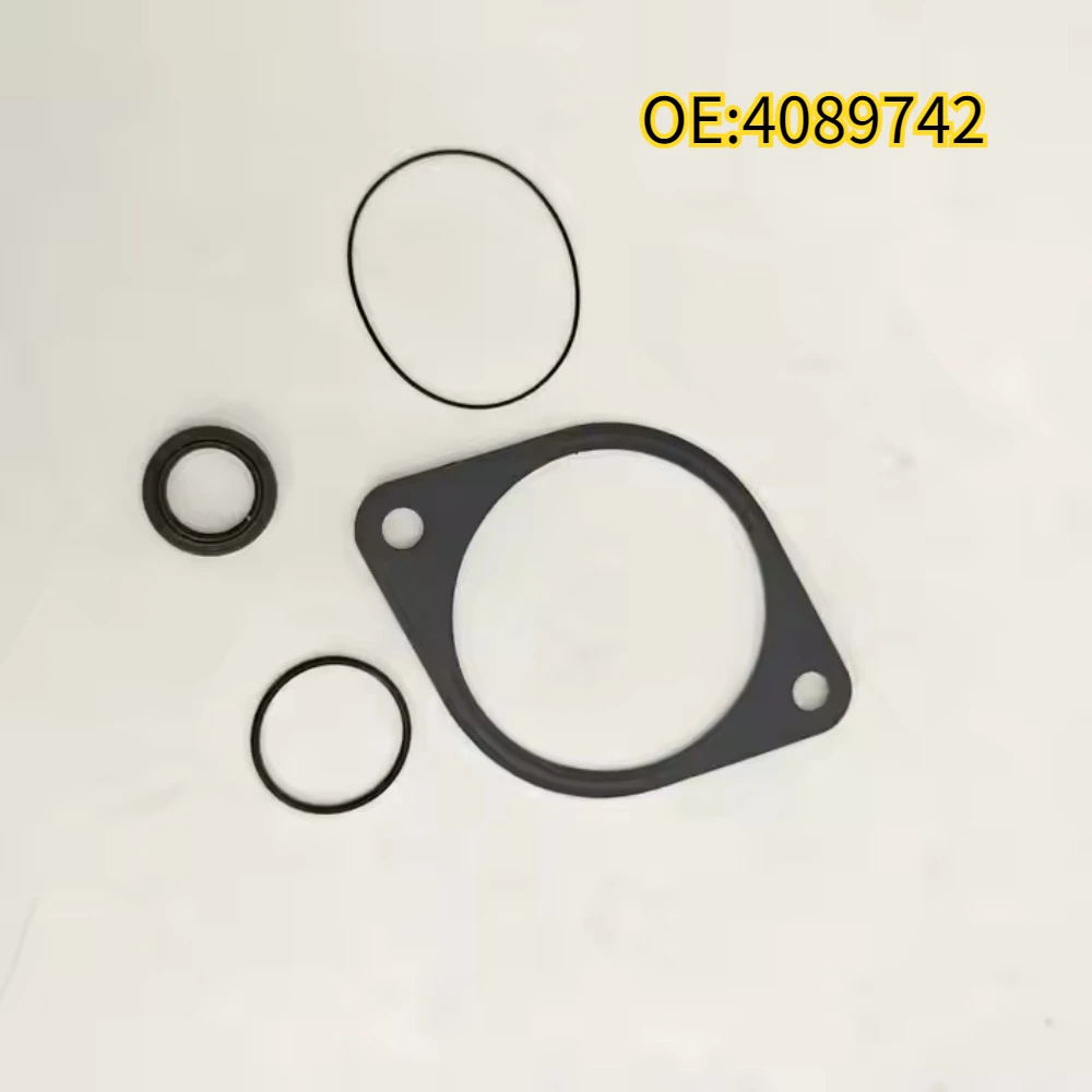 

For 4089742 New Vacuum Pump Power Steering Seal Kit Compatible with Dodge Ram Cummins 5.9L Diesel Engine Replace#: