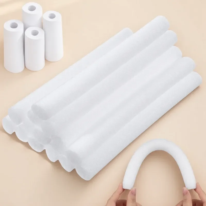 14pcs Sofa Fixing Bars White Foam Rods Gap Fillers Couch Slipcover Grips Furniture Tuck Sticks image 2