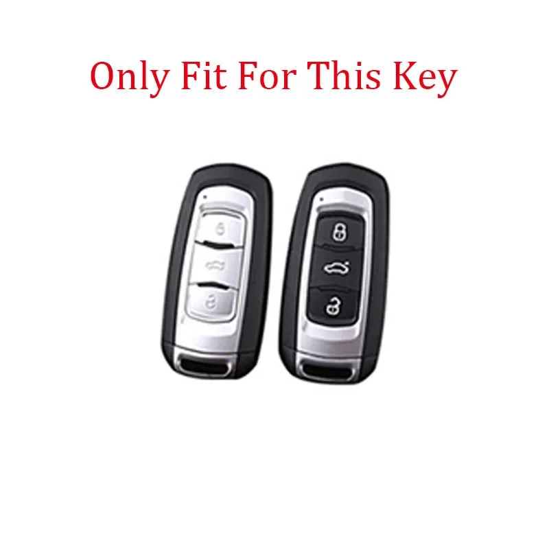 Zinc Alloy Car Case Key Cover Holder For Geely Emgrand 7 GX3 Atlas GS NL3 Gili Emgrand 7 EX7 GT GC9 Protector Accessories