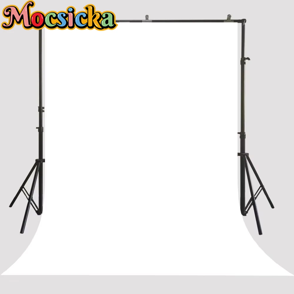 Mocsicka – arrière-plan de photographie professionnelle, noir et blanc, pour séance photo, tissu, écran de Studio, enregistrement vidéo, rideau de fêtes