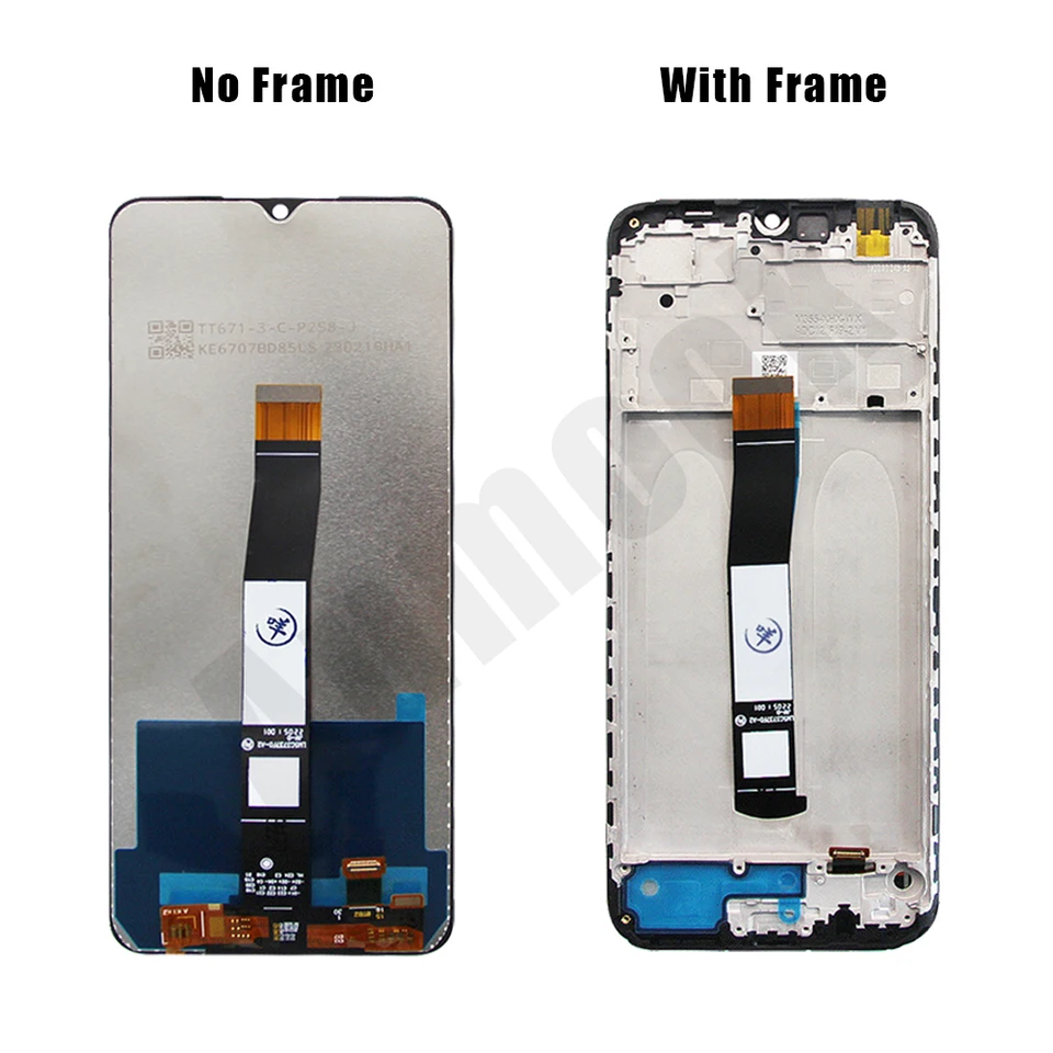 Pantalla IPS para Xiaomi Redmi 10C, con táctil y marco 3