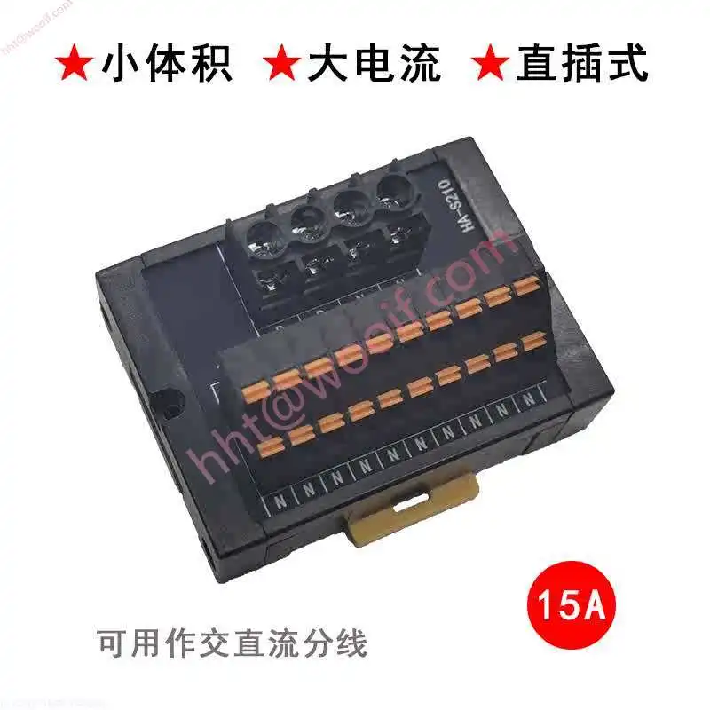 Blok Terminal Distribusi Pegas Penyisipan Langsung, Dua Masuk, Beberapa Keluar, Beberapa Masuk, Kotak Distribusi Daya Beberapa Keluar, Ind