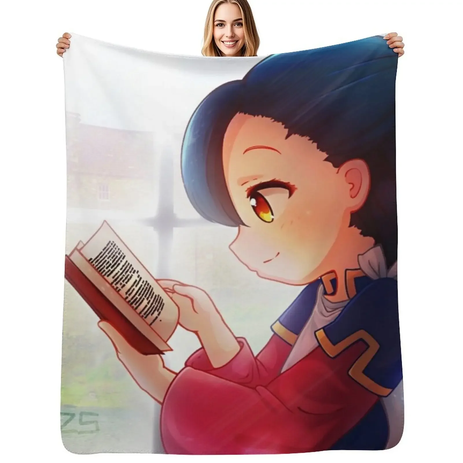 

Ascendance of a Bookworm 2 Throw Blanket Plush Single Shaggy Luxury Blanket