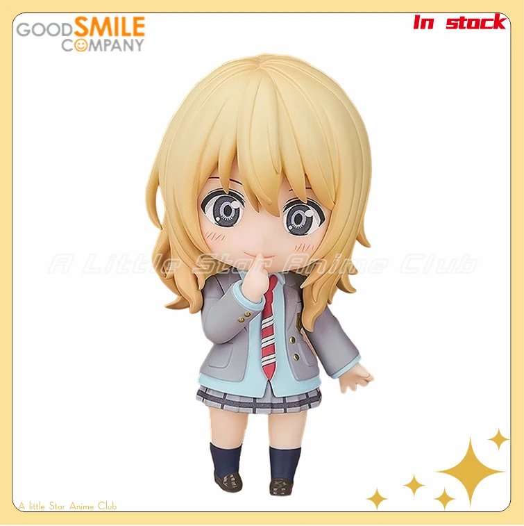 

В наличии оригинальные GSC Nendoron 2113, Your Lie in April Miyazono Kawori, анимационные фигурки, коллекция моделей, игрушки, украшения