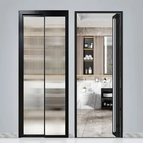 Latest Designed Sliding Door System PT Door Front Interior Casement PD Door Aluminum Double Glaszed Aluminum Garden Home Custom
