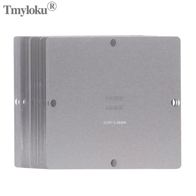 12/14/21 sztuk szablon pamięci BGA 90mm x 90mm DDR2-3 DDR3-2 DDR5 BGA96 BGA78 DDR4 układ pamięci naprawa szablonu wyciek koralik oprawa