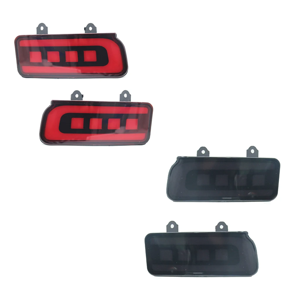 

2 шт. автомобильный светодиодный отражатель заднего бампера, стоп-сигнал, указатель поворота, отражатель, задний фонарь для Honda CRV CR-V 2015 2016