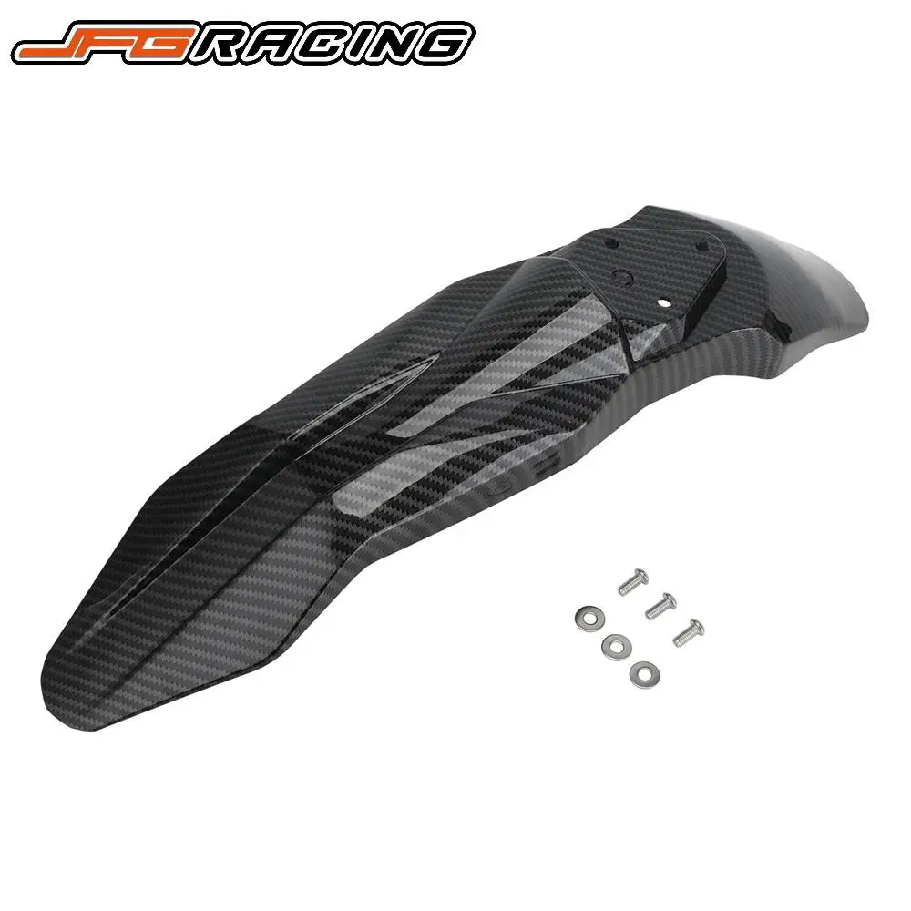 Front Fender Mudguard Wheel Protection Motorcycle Accessories For Talaria Sting X3 MX3 MX4 Plastic Parts Carbon Fiber Pattern