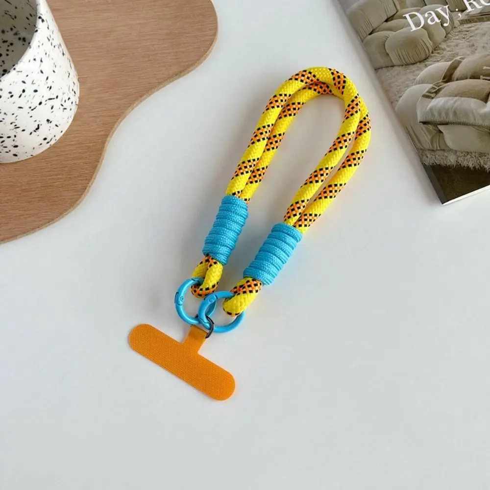 Cute Candy Colors Phone Chain Cellphone Strap Anti-lost Lanyard Hand Chain Phone Wrist Straps Hanging Rope