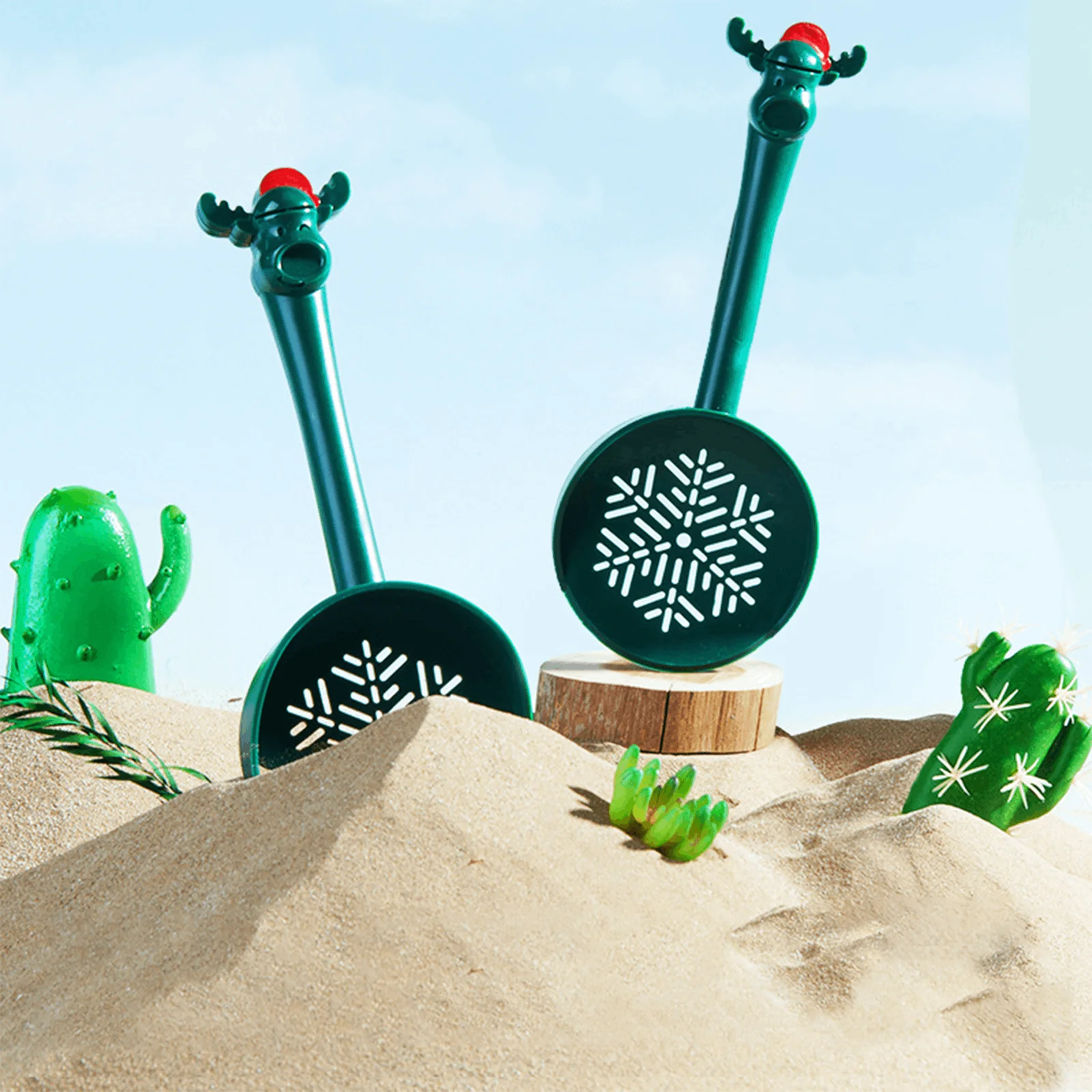 Hamster Litter Spoon Cleaner Tool Fast Leakage Sifting Small Pet Sand Spoon for Reptile Rabbit Bathtub Cage Potty Bathroom