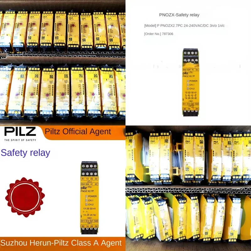 

Pilz PNOZ X2.7P 787306 Safety Relay 230VAC 24VDC for Car None Mounting Germany