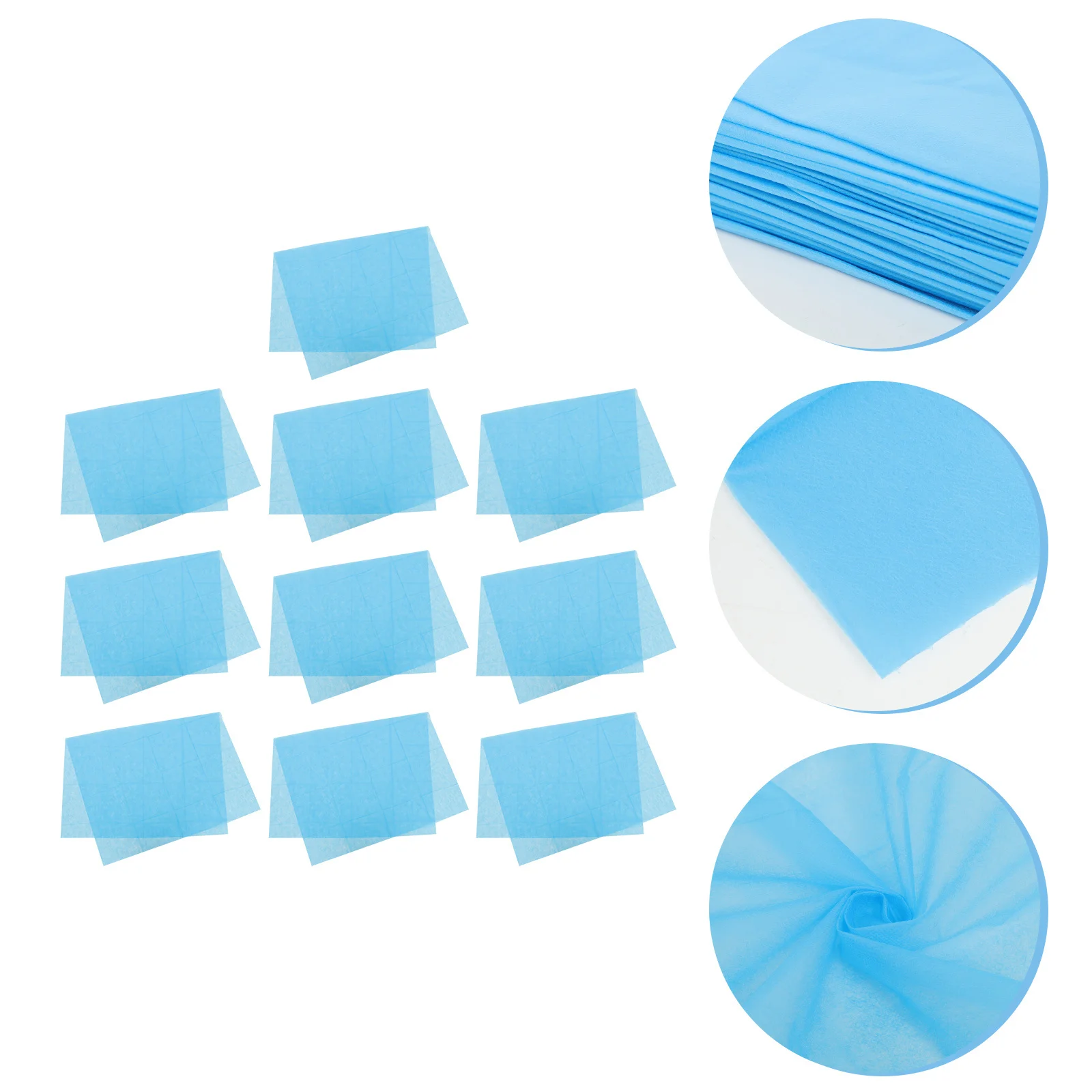 

10 шт. одноразовые простыни для кормления, мягкие дышащие чехлы для кроватей для салона красоты, массажные кресла, больница, спа, использование