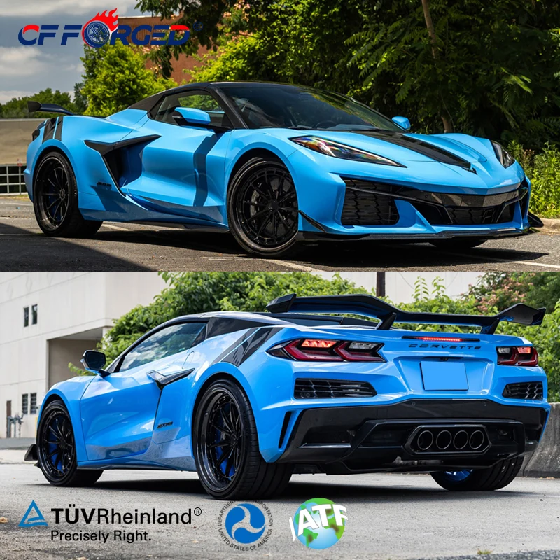 Luxury Forged Carbon Coated Fiber Wheels for BMW C8 720 911 5x114.3 5x120 5x130 15 19 20 21 22 24 Inch Concave Wheel Rims