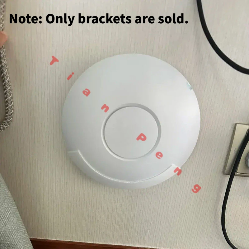 for UniFi (UAP-AC-PRO / U6 Series / U7 Series) 86 Wall Bracket Supports Fast Heat Release Optimize Round AP Long-Term