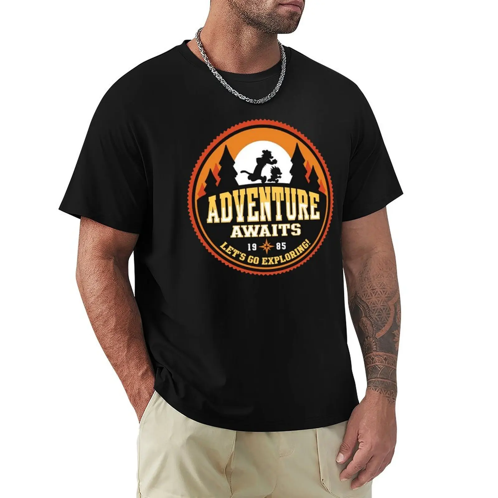 

Adventure Awaits T-Shirt anime shirt aesthetic clothes oversized plain t shirts men
