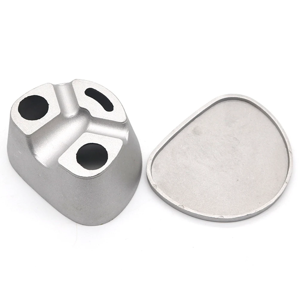 5pcs Dental Lab Aluminum Duplicating Flasks for Compressor Resin Denture