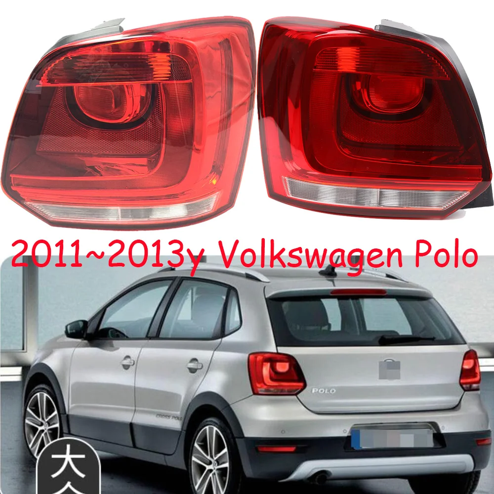 

1pcs car bumper tail light for Volkswagen Polo taillight 2011~2013y car accessories Taillamp for VW polo fog lamp