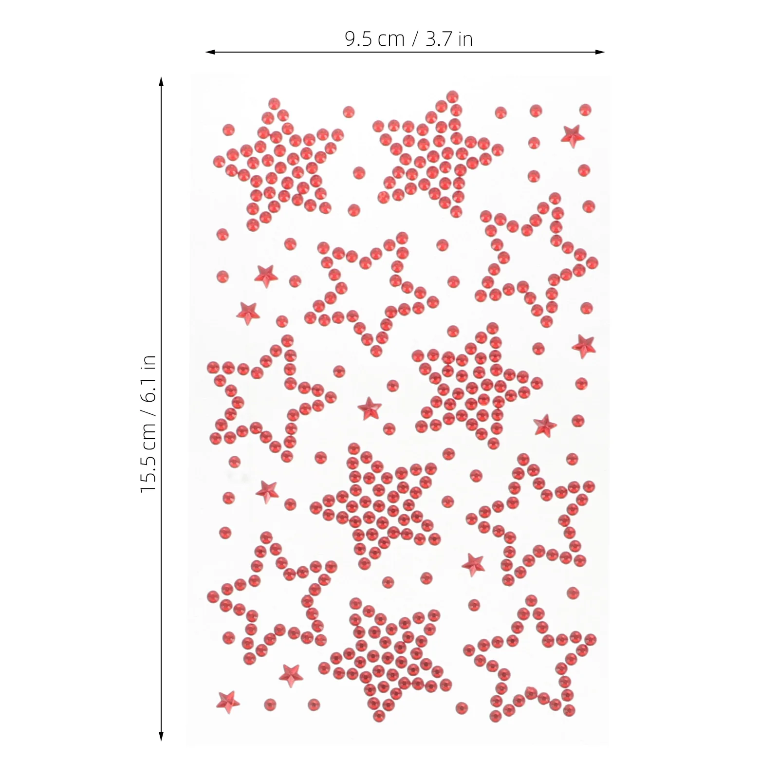 6 أوراق من ملصقات جوهرة لامعة ذاتية اللصق من أحجار الراين لمهرجانات الزفاف ومكياج الأظافر لتزيين الهاتف #5