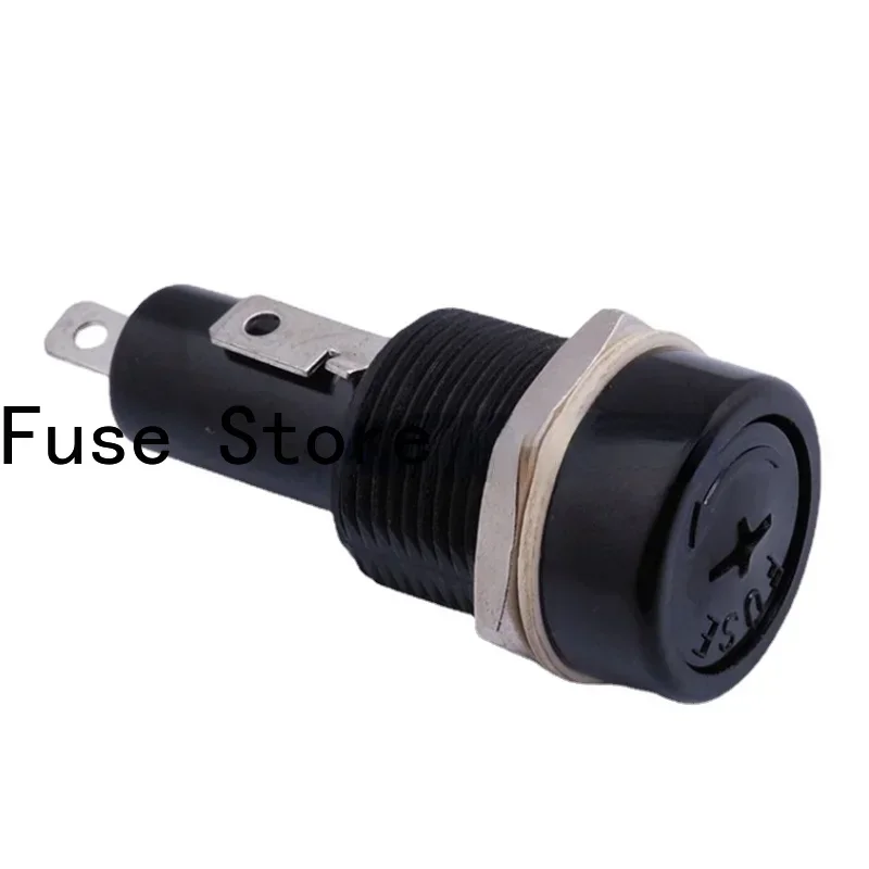 

1PCS Button Fuse Holder R3-41 10*38mm Box Glass Tube 30A 600V