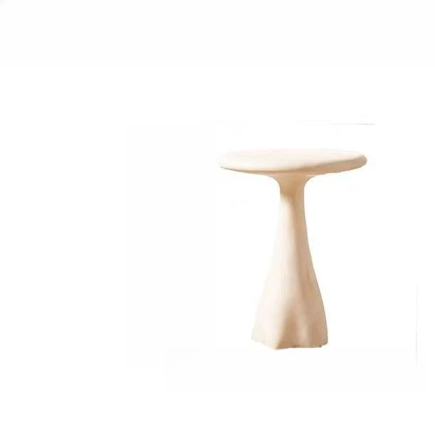 

Ins cream wind, marble, resin coffee table Internet celebrity wabi-sabi, round fiberglass, designer, living room coffee table