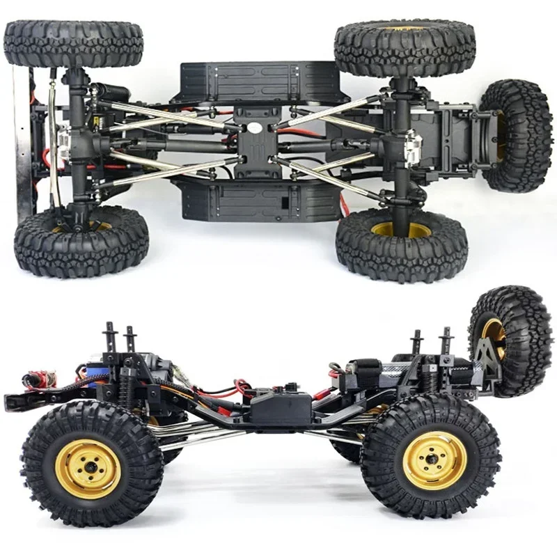 Rgt Ruitai 86010 Remote-controlled Off-road Vehicle Electric Simulation Climbing Car Alloy Four-wheel Drive Vehicle Toy Wholesal