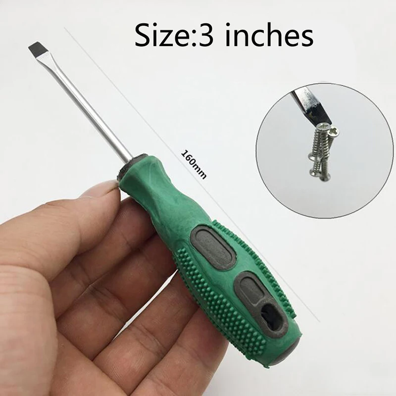 1Pc Wholesale Slotted Screwdriver And Phillips Screwdriver Repairing Disassemble Tool For Electronic Product