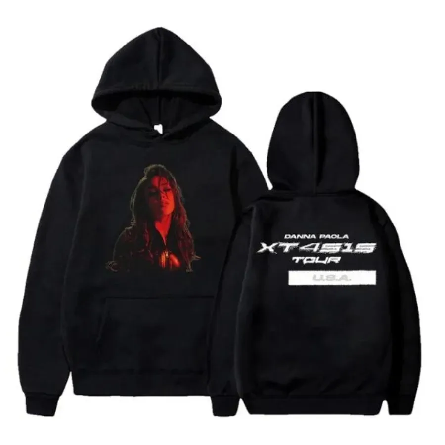 Danna Paola-Hoodie Extra Large for Men and Women, Hip Hop Pullover, Hooded Jacket, Jackets, Streetwear Y2K, Tour 2023, XT4S1S