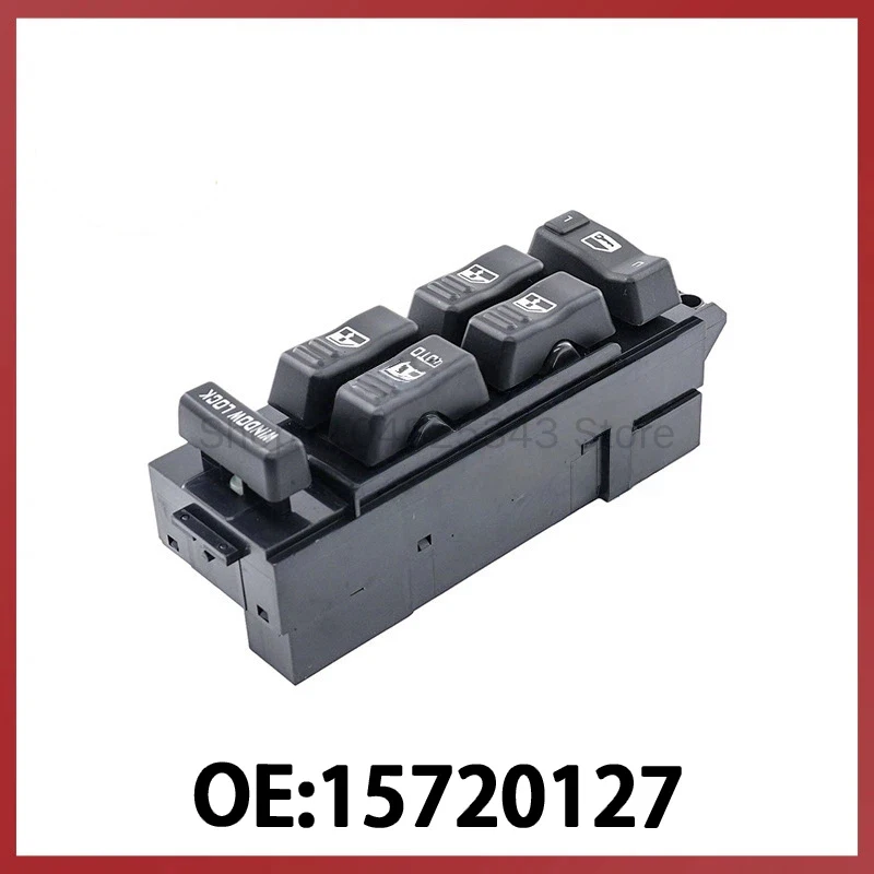 

15720127 Подходит для GMC 99-02, главный переключатель управления стеклоподъемником, кнопка управления электростеклоподъемником.