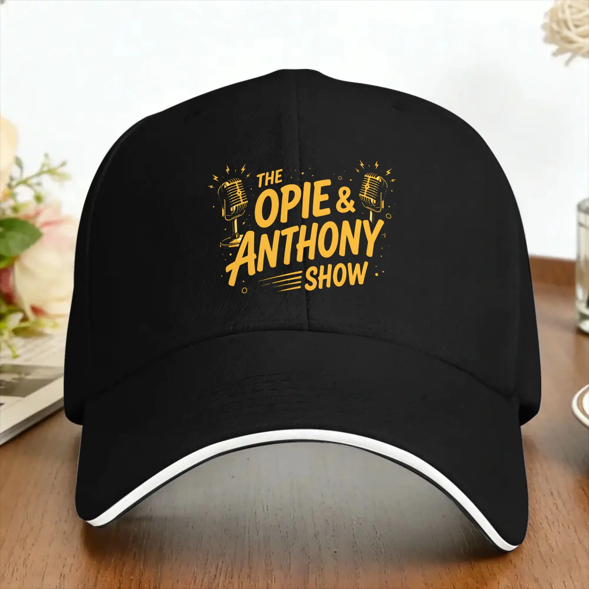 Opie And Anthony American Talk Show Radio Program Casual Baseball Cap Summer Trucker Hat Hiking Snapback Cap y2k Baseball Caps