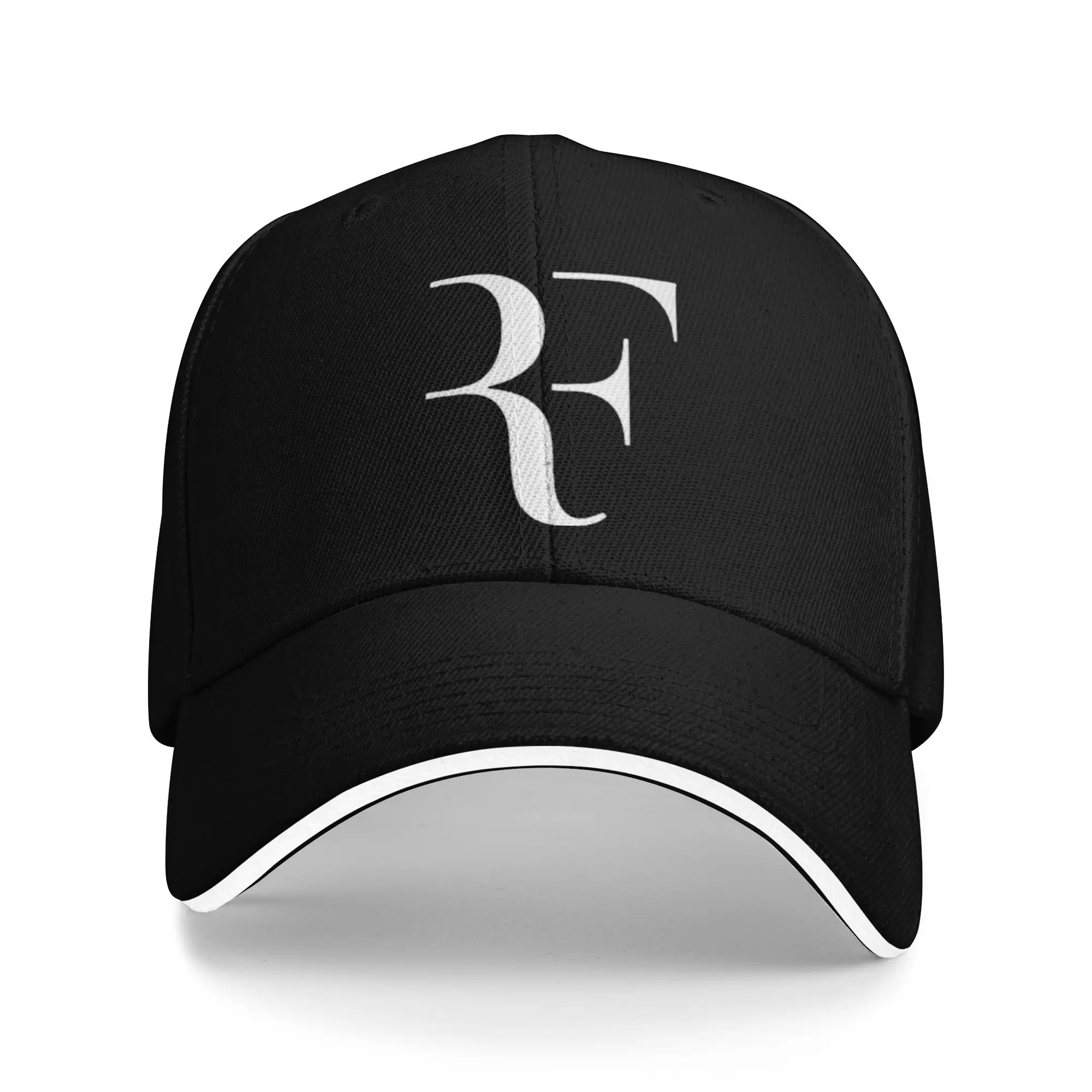 Men's Women's  RF Roger Federer Outdoor Hat Autumn  Adjustable Baseball Caps Casual Baseball Cap Fashion Snapback Hats