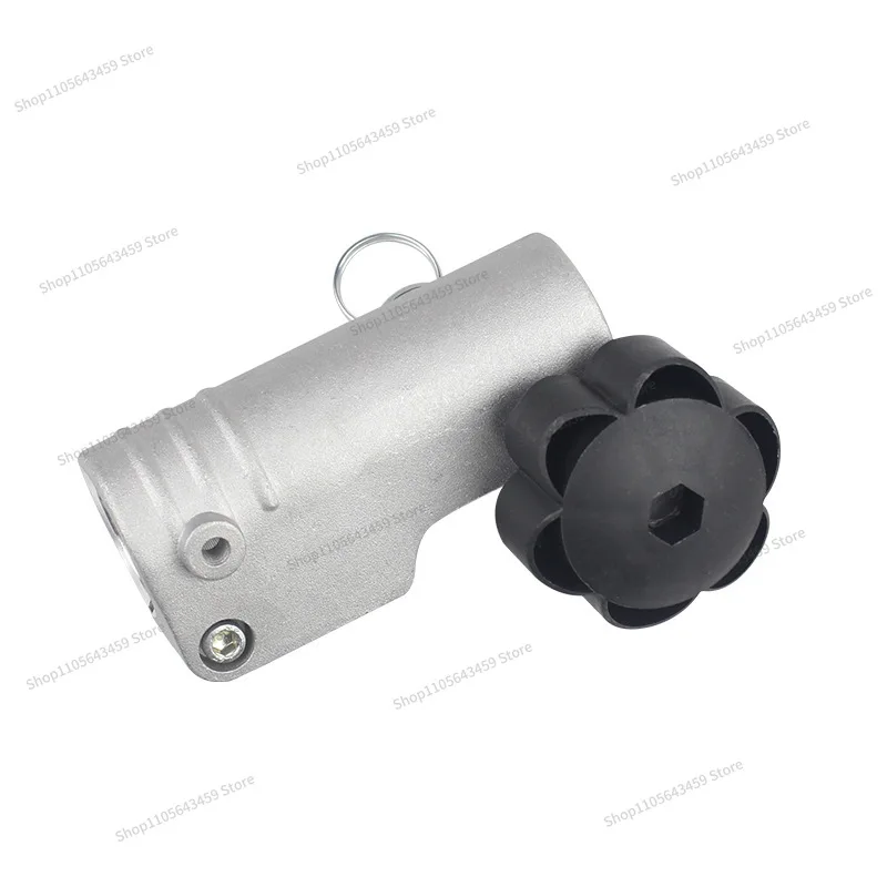 For Backpack lawn mower connector, aluminum operating rod shaft assembly, lawn mower accessory connector